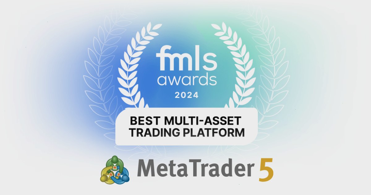 MetaTrader 5 荣获伦敦博览会最佳多资产交易平台奖