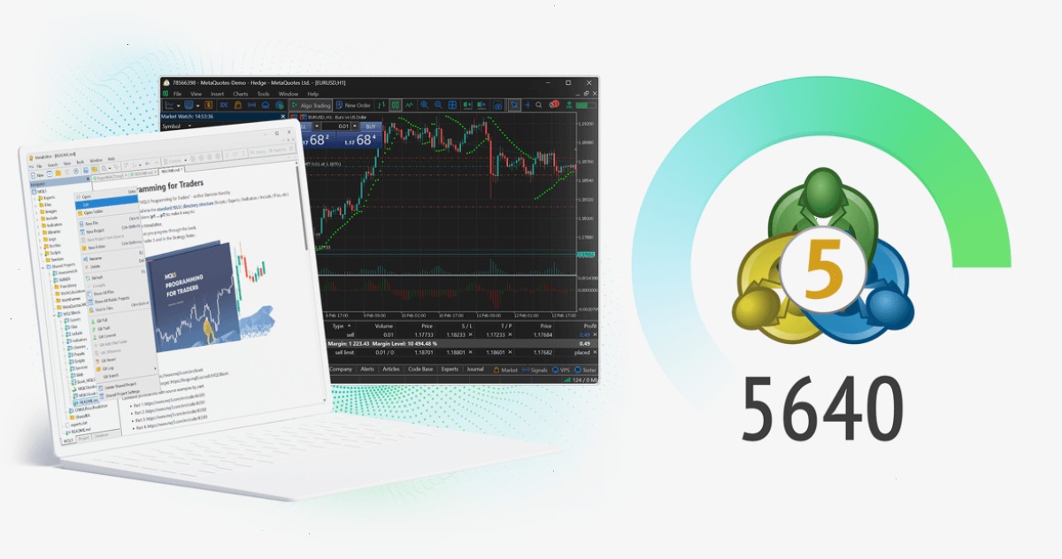MT5官网_MT5_跟单观察通道：新版 MetaTrader 5 平台 Build 5640：MetaEditor 中的暗色主题改进和 Markdown 支持（封面配图）