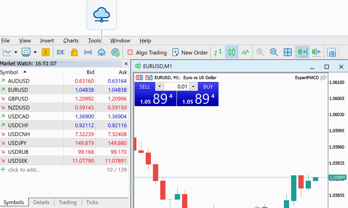 打开MQL5虚拟主机